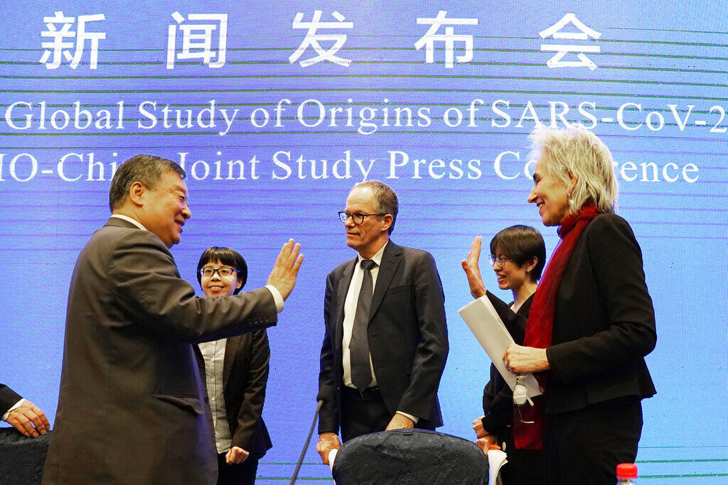 APTOPIX Virus Outbreak China WHO Mission